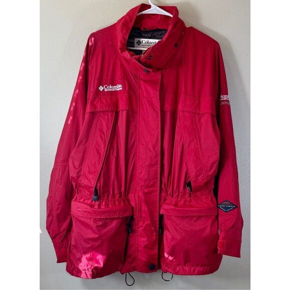Columbia Omni Tech Waterproof Breathable Packable Snow Winter Coat Women's XL - Picture 1 of 9